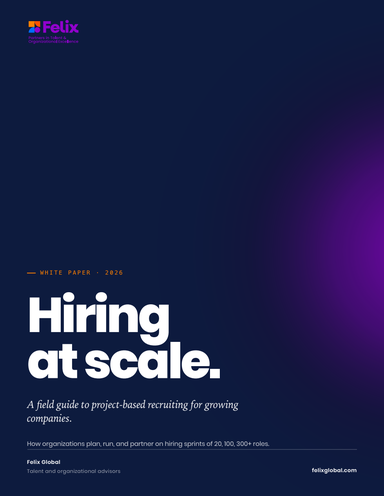 Hiring at scale cover