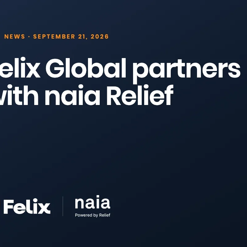 Felix Global partners with naia Relief